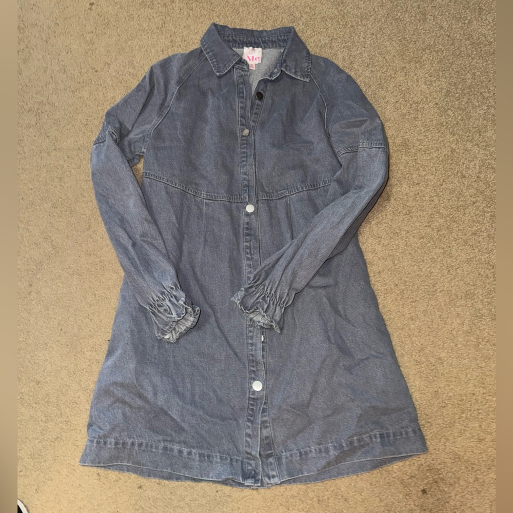 ME Makeover Essentials Gray Denim Shirt